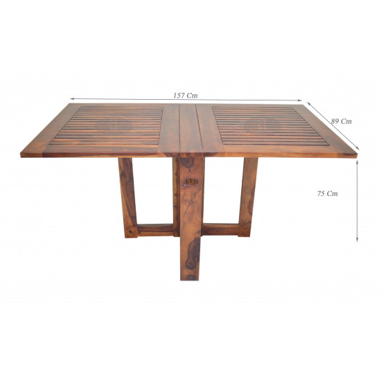 Fabindia foldable dining deals table